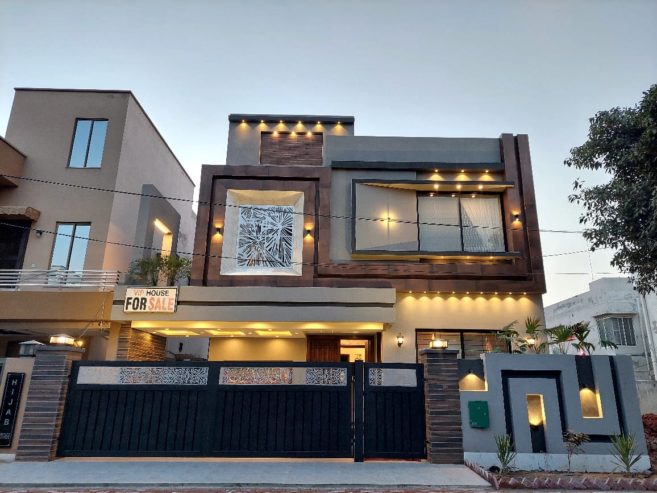 Luxurious Designer 10 Marla Brand New House For Sale In Baharia Town Lahore