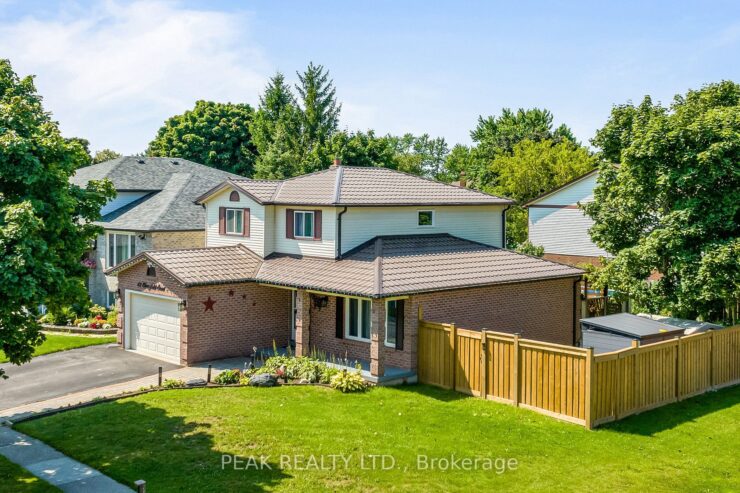 45 Cloverfield St, Courtice, Clarington.